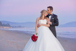 bride groom beach santa barbara