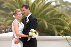 bride groom wedding palm tree bacara santa barbara bride groom wedding palm tree bacara santa barbara
