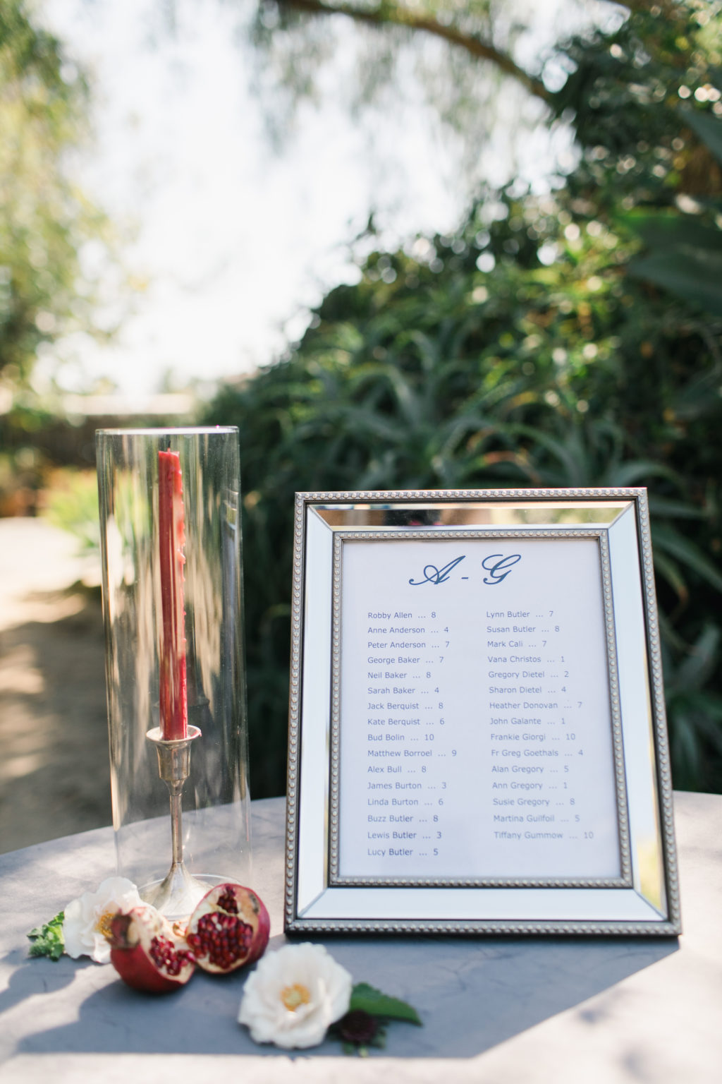 Mirrored 8x10 frame